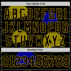 Custom 3D Pattern Design Smile Emoji Authentic Baseball Jersey