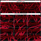 Custom Black Red 3D Halloween Horror Night Trick Treat Party Costume Ideas Authentic Baseball Jersey