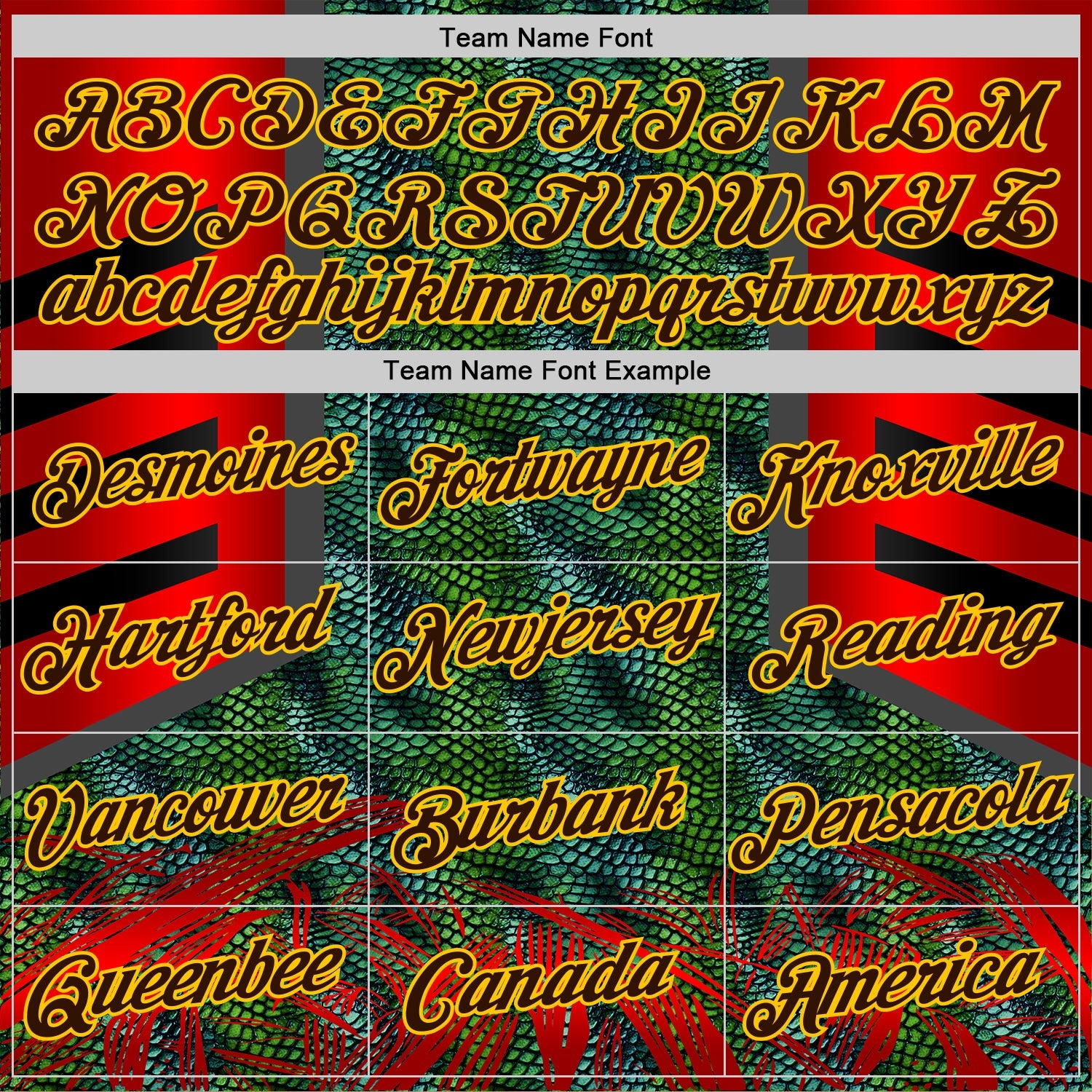 Custom Stitched Green Brown Red-Yellow 3D Pattern Design Snake Skin Print Sportswear Pullover Sweatshirt Hoodie