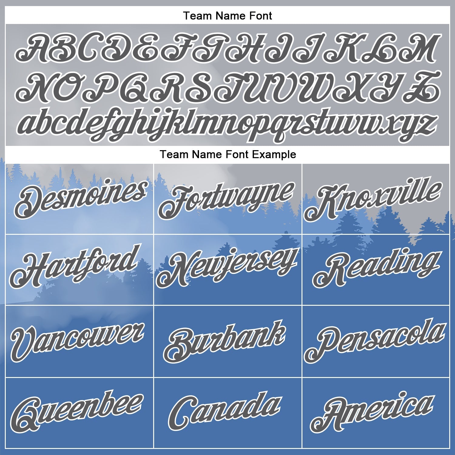 Custom Stitched Gray Steel Gray Blue-White 3D Pattern Design Natural Scenery Sportswear Pullover Sweatshirt Hoodie