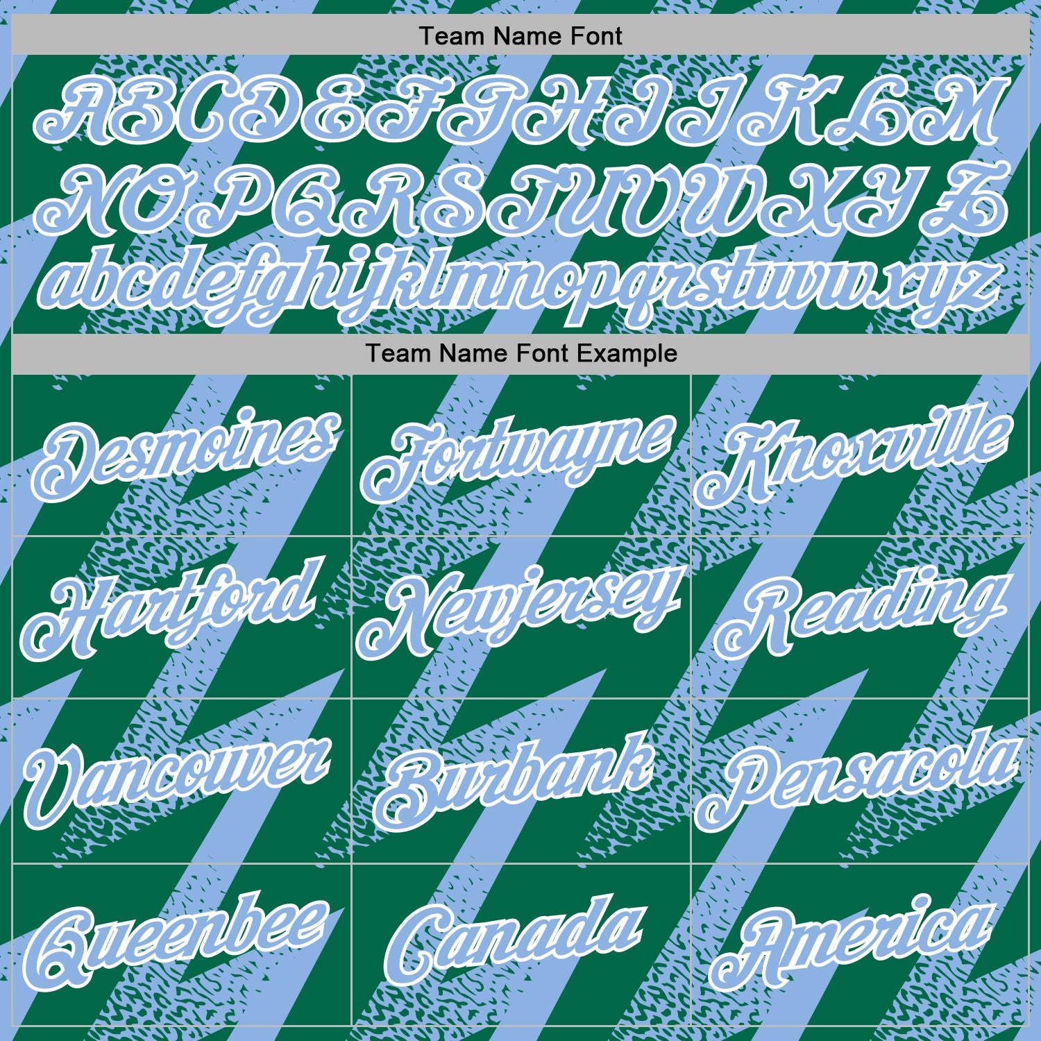 Custom Stitched Kelly Green Light Blue-White 3D Pattern Design Zigzag Shape Sports Pullover Sweatshirt Hoodie