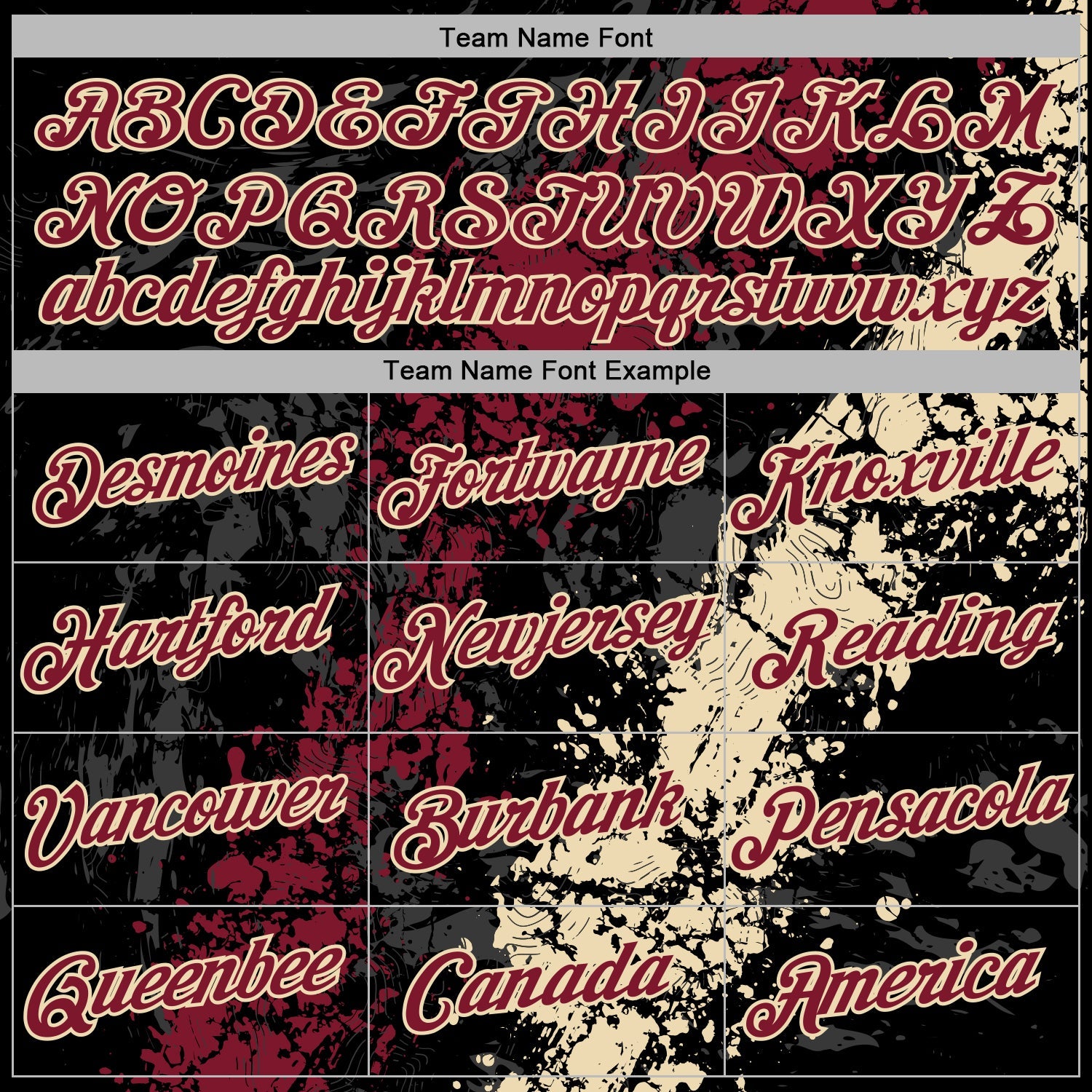 Custom Stitched Black Crimson-Cream 3D Pattern Design Splash Sports Pullover Sweatshirt Hoodie