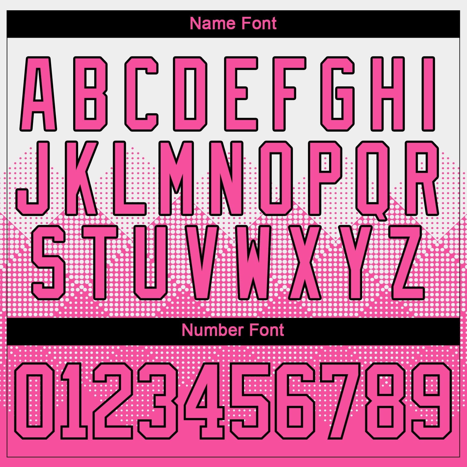 Custom Black Pink-Black 3D Pattern Gradient Square Shapes Hockey Lace Neck Jersey