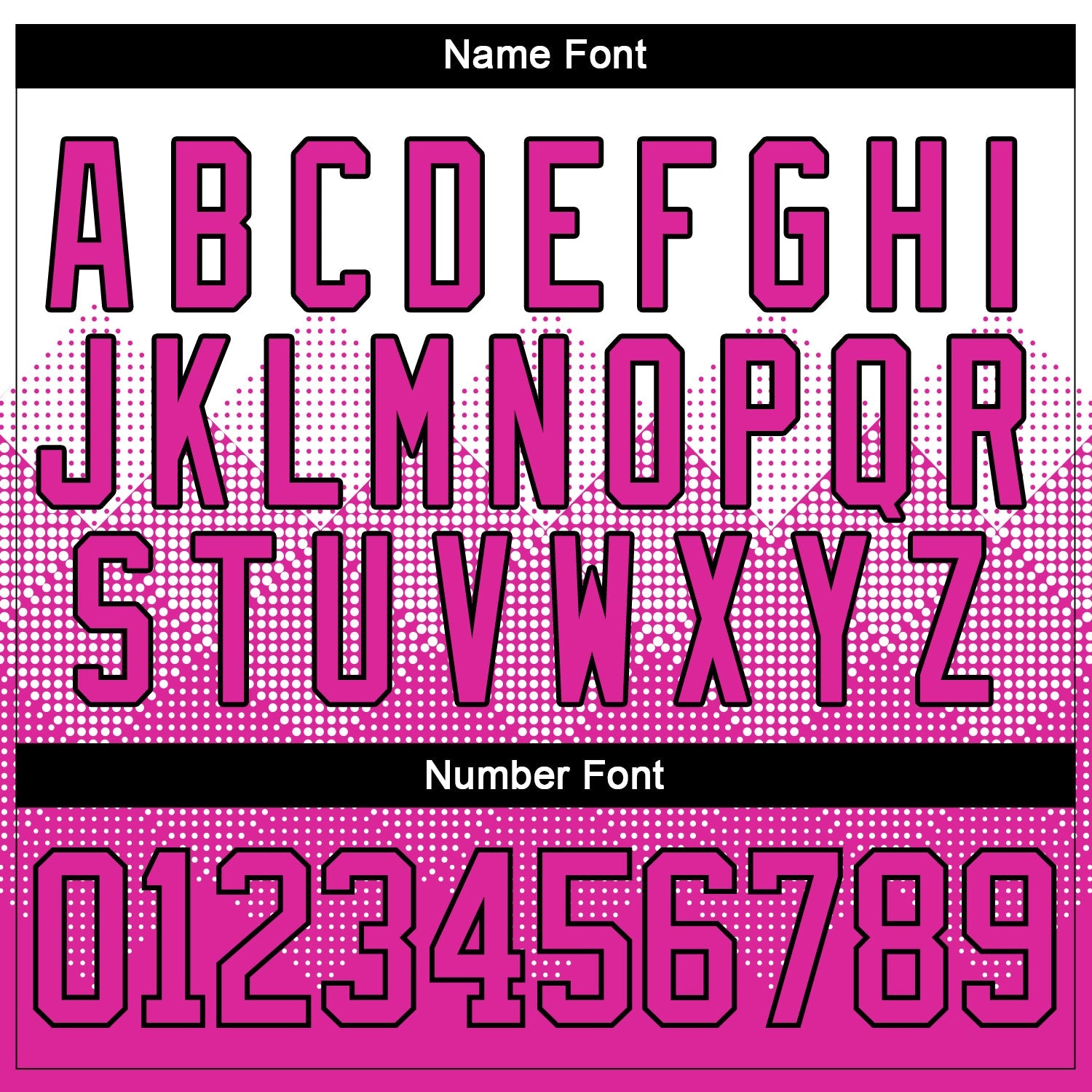 Custom White Deep Pink-Black 3D Pattern Gradient Square Shapes Hockey Lace Neck Jersey