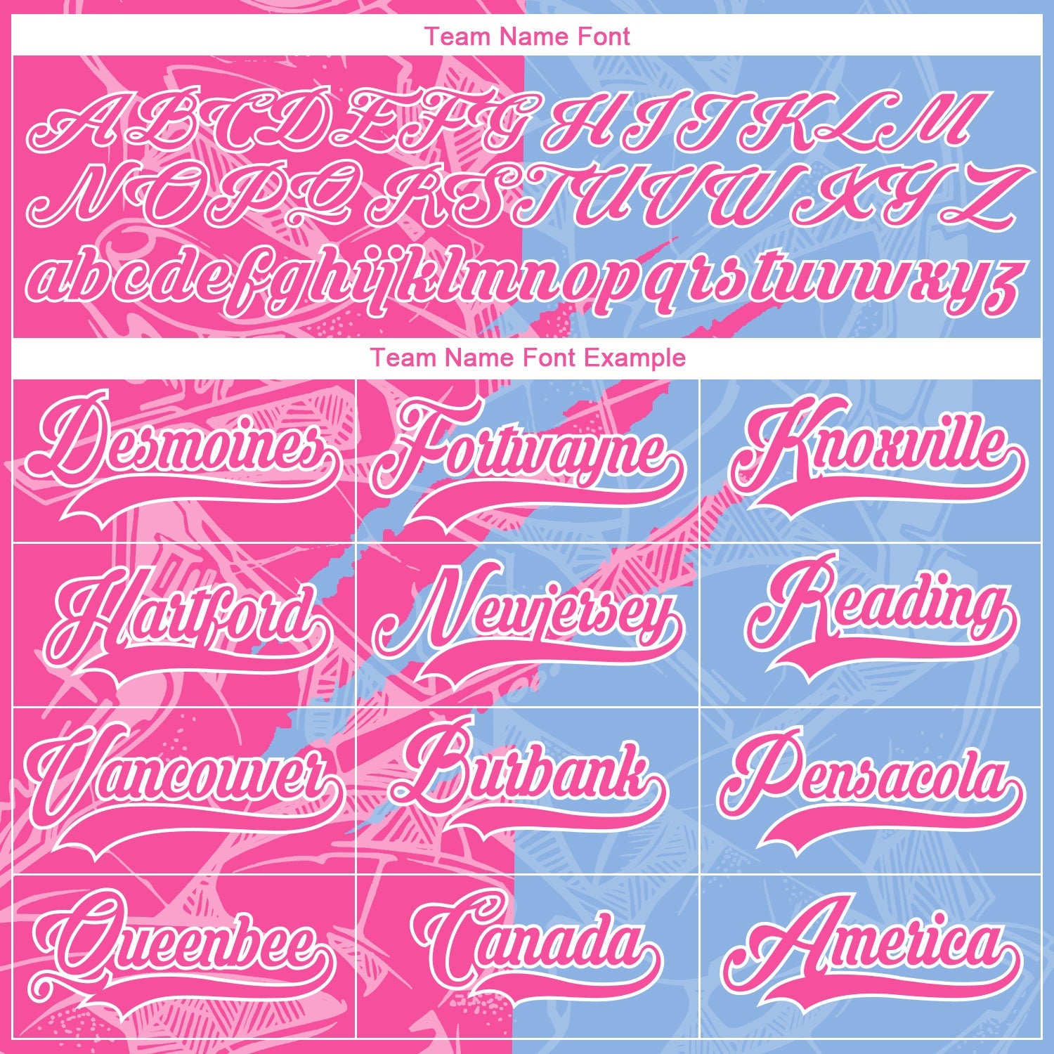 Custom Light Blue Pink-White 3D Pattern Gradient Fashion Scratch Hockey Lace Neck Jersey