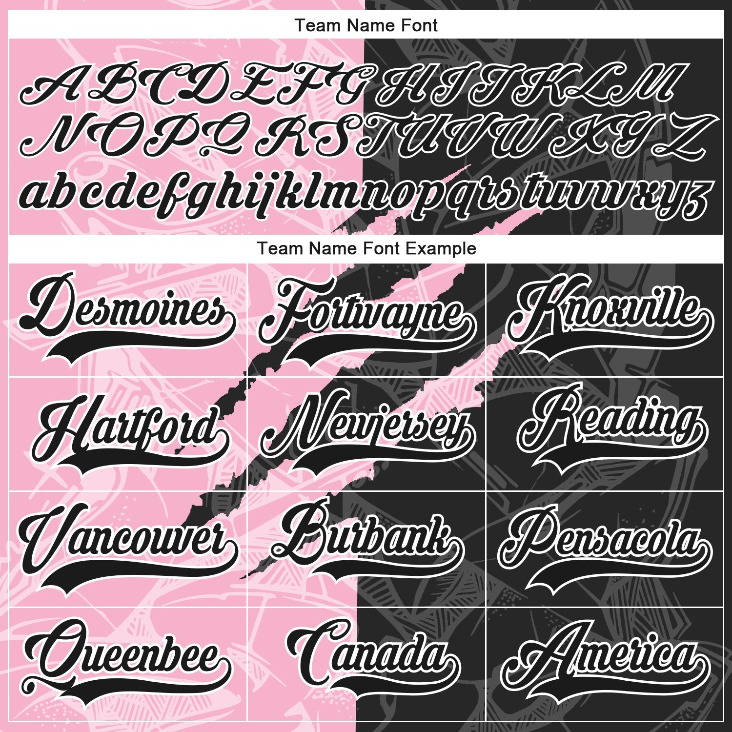 Custom Black Light Pink-White 3D Pattern Gradient Fashion Scratch Hockey Lace Neck Jersey