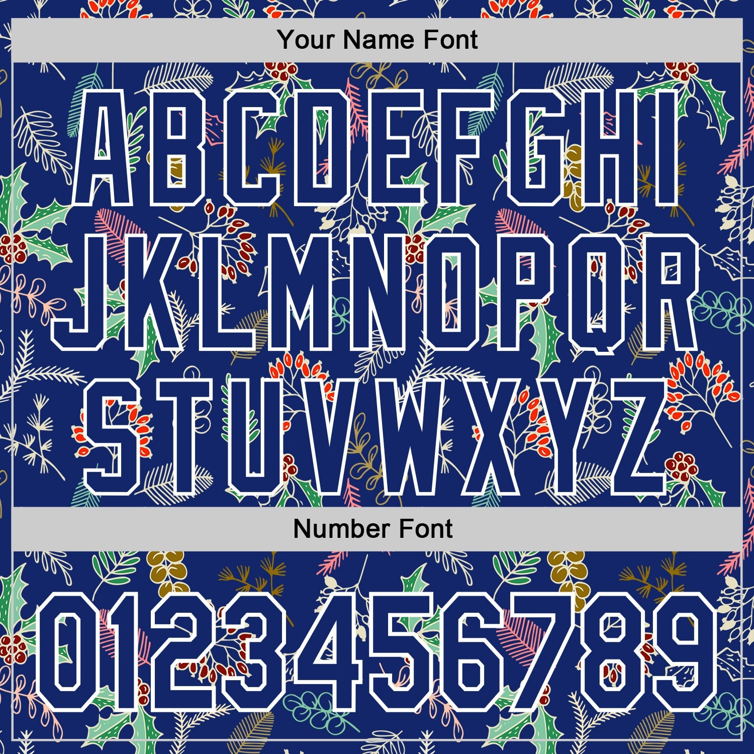 Custom Stitched Royal Royal-White 3D Christmas Sports Pullover Sweatshirt Hoodie