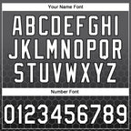 Custom Stitched Steel Gray White-Black 3D Pattern Design Geometrico Graph Sports Pullover Sweatshirt Hoodie