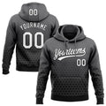 Custom Stitched Steel Gray White-Black 3D Pattern Design Geometrico Graph Sports Pullover Sweatshirt Hoodie