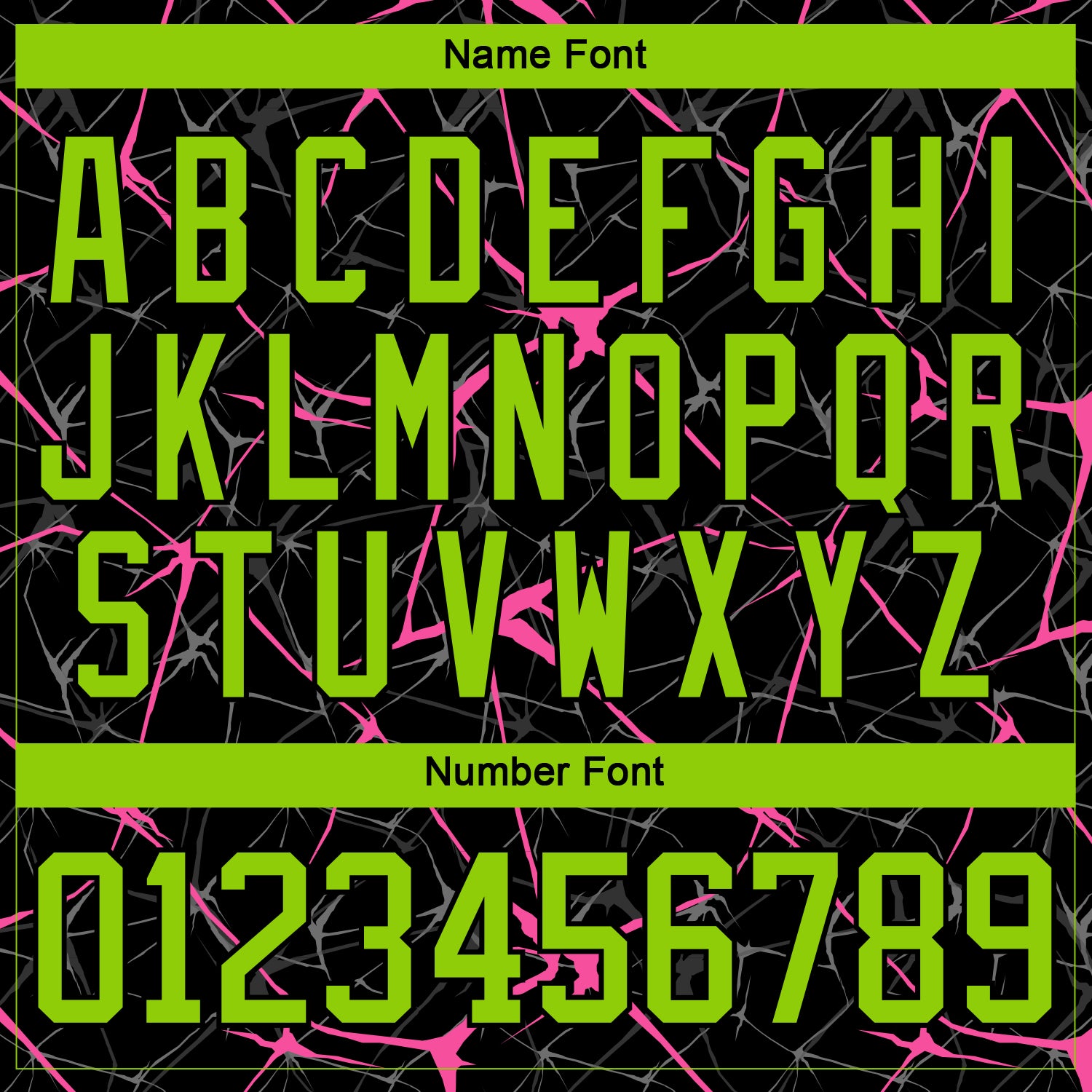 Custom Black Neon Green-Pink 3D Pattern Abstract Network Hockey Lace Neck Jersey