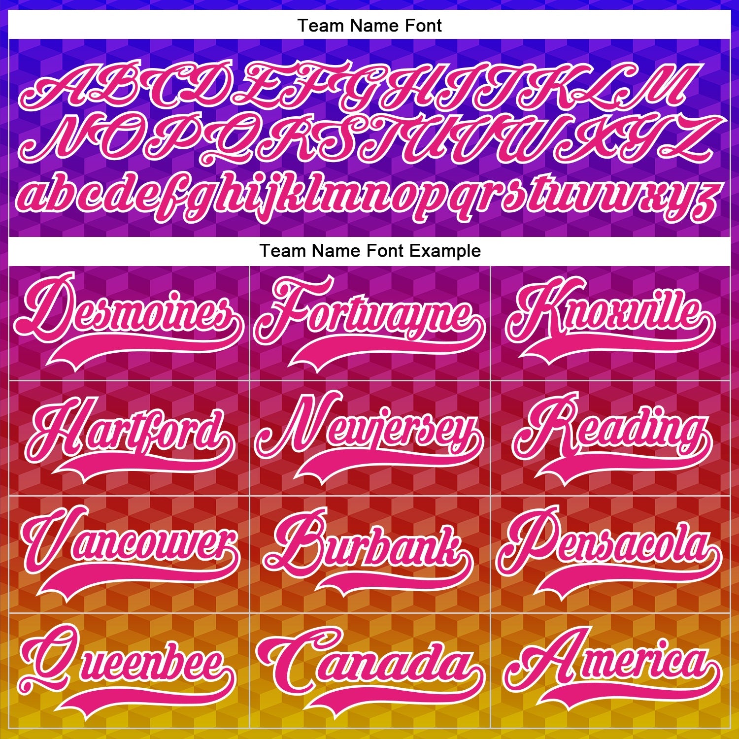 Custom Purple Hot Pink Old Gold-White 3D Pattern Abstract Gradient Halftone Hockey Lace Neck Jersey