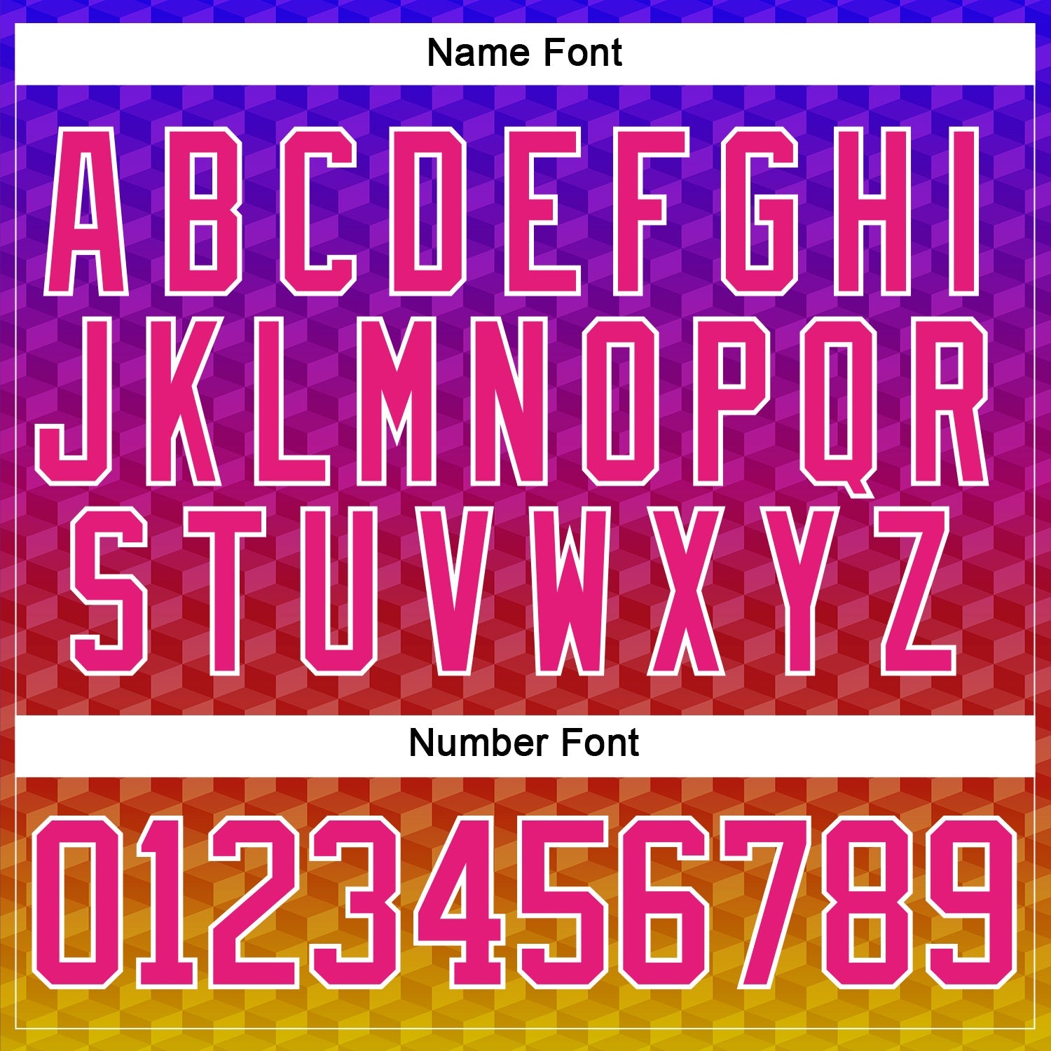 Custom Purple Hot Pink Old Gold-White 3D Pattern Abstract Gradient Halftone Hockey Lace Neck Jersey