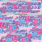 Custom Blue Purple Red-White Valentine's Day Line Authentic Baseball Jersey