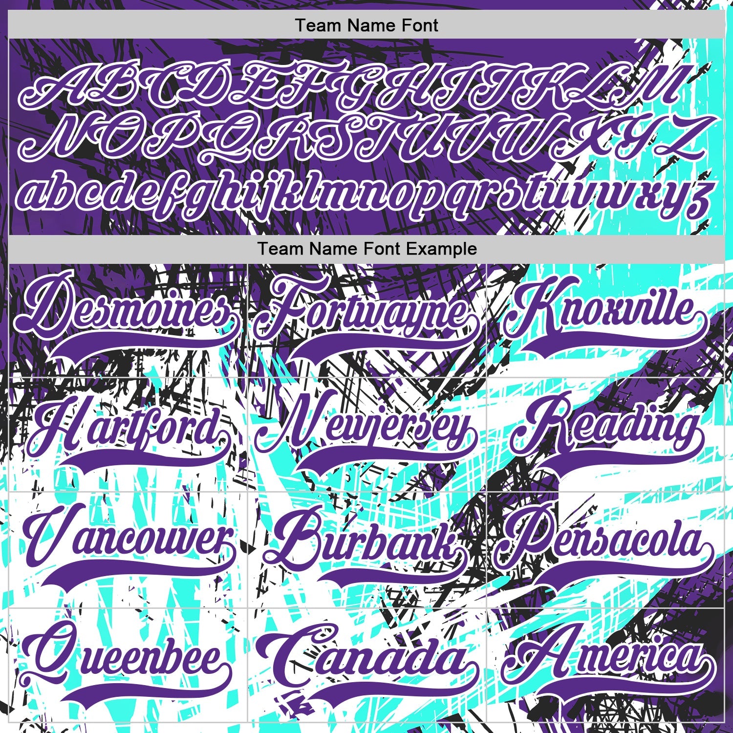 Custom Purple Green-White 3D Pattern Abstract Splatter Paint Grunge Hockey Lace Neck Jersey