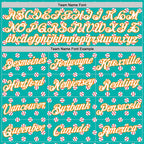 Custom Stitched Aqua White-Bay Orange 3D Pattern Design Baseball Game Day Miami Inspired Sports Pullover Sweatshirt Hoodie