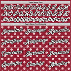 Custom Stitched Cardinal White-Black 3D Pattern Design Baseball Game Day Arizona Inspired Sports Pullover Sweatshirt Hoodie