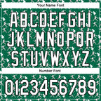 Custom Stitched Kelly Green White Red-Black 3D Pattern Design Baseball Game Day New York Inspired Sports Pullover Sweatshirt Hoodie