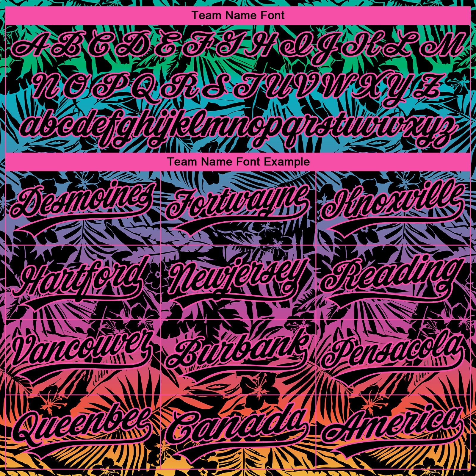 Custom Stitched Black Pink 3D Tropical Hawaii Palm Leaves Sports Pullover Sweatshirt Hoodie