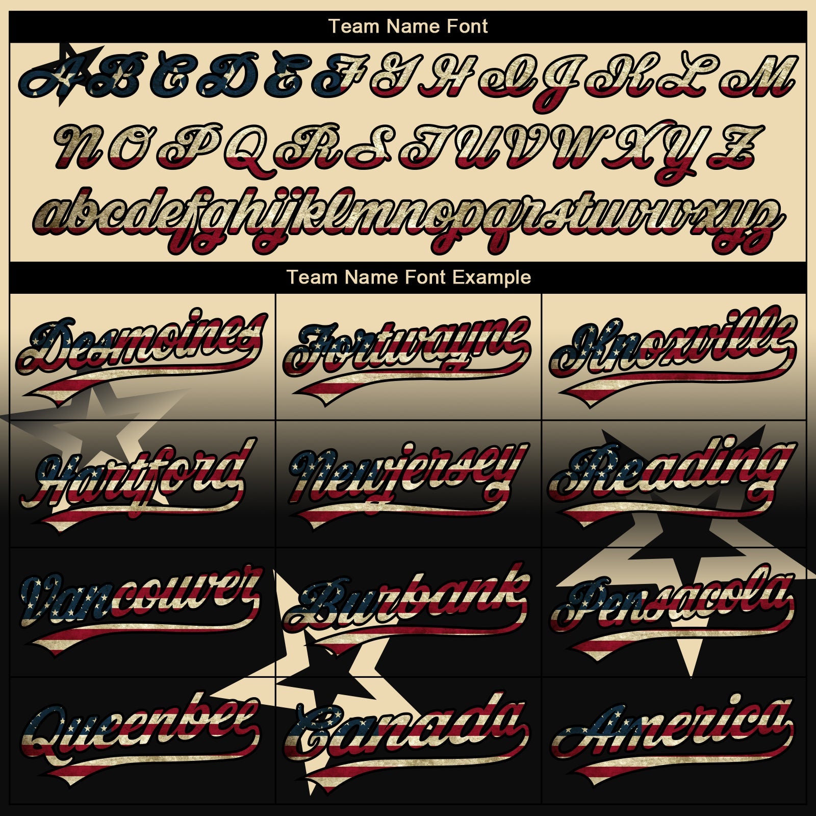 Custom Stitched Cream Vintage USA Flag-Black 3D Gradient Style Twinkle Star Sports Pullover Sweatshirt Hoodie