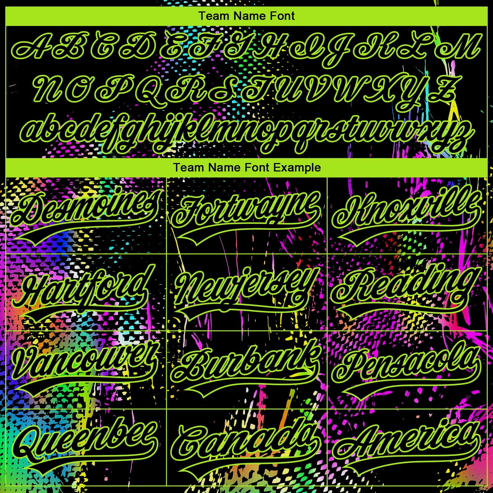 Custom Stitched Black Neon Green 3D Pattern Design Abstract Neon Street Style Sports Pullover Sweatshirt Hoodie