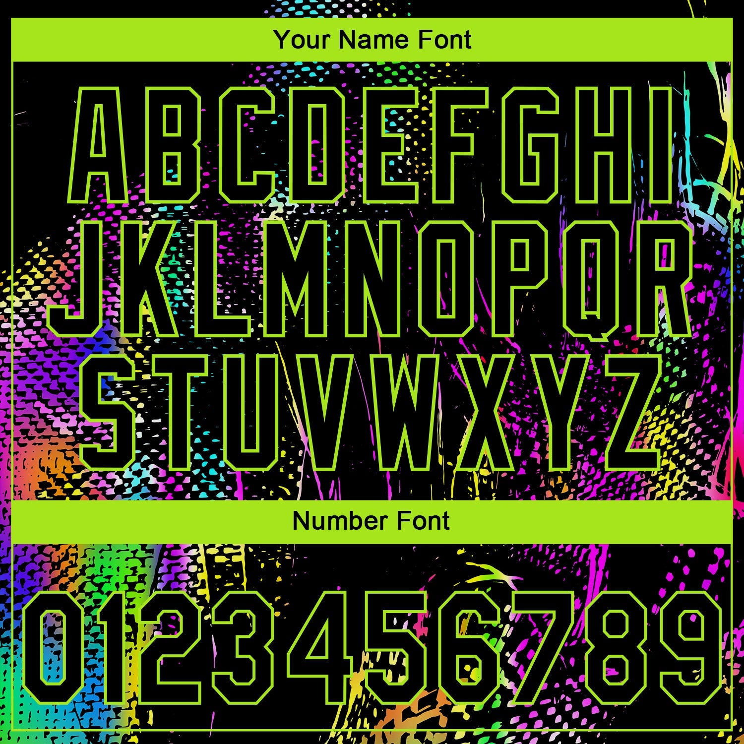 Custom Stitched Black Neon Green 3D Pattern Design Abstract Neon Street Style Sports Pullover Sweatshirt Hoodie