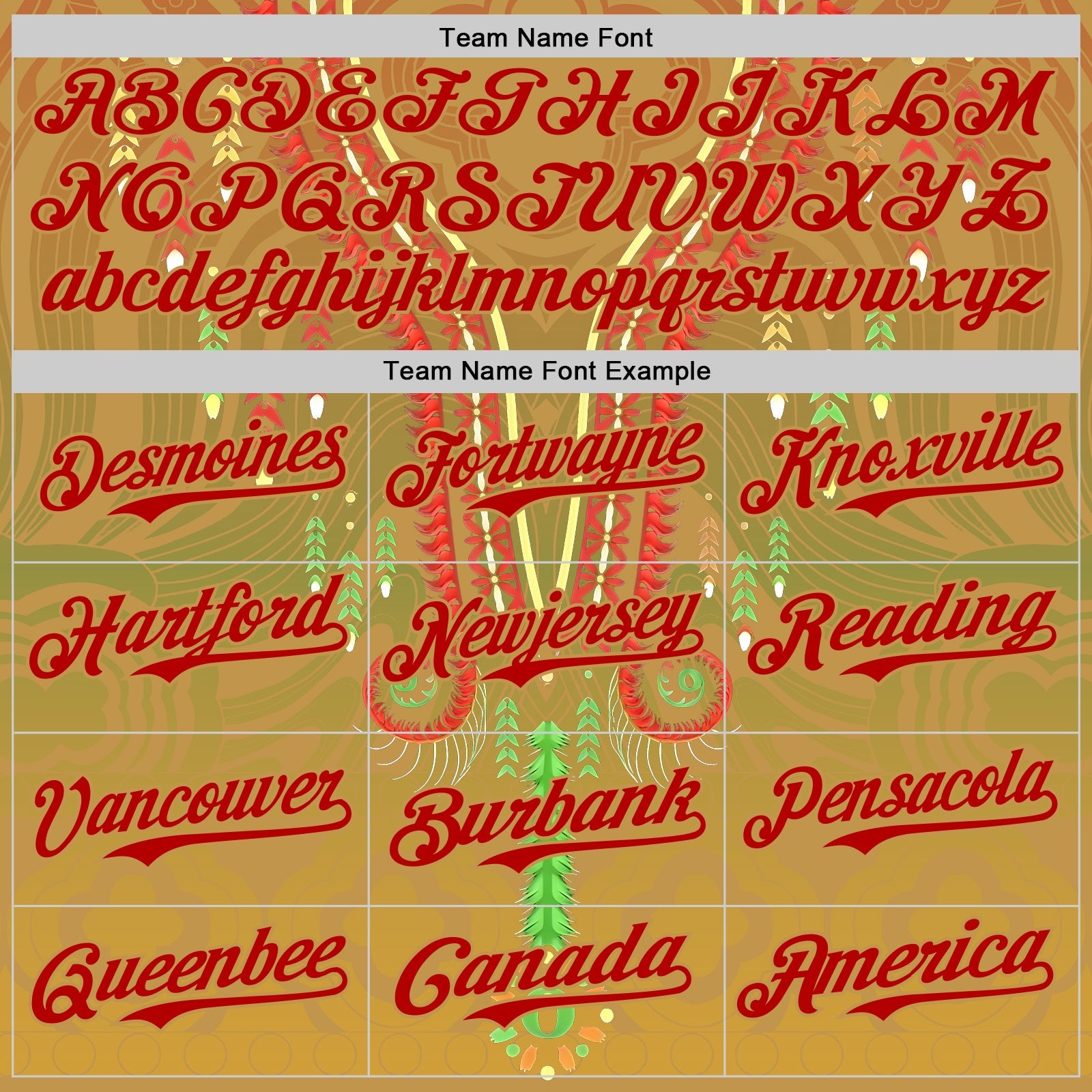 Custom Old Gold Red-Green 3D Pattern Design Black History Month Africa Tribal Authentic Baseball Jersey