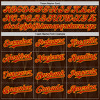 Custom Brown Red Gold-Green 3D Pattern Design Black History Month Africa Tribal Authentic Baseball Jersey