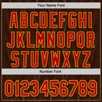 Custom Brown Red Gold-Green 3D Pattern Design Black History Month Africa Tribal Authentic Baseball Jersey