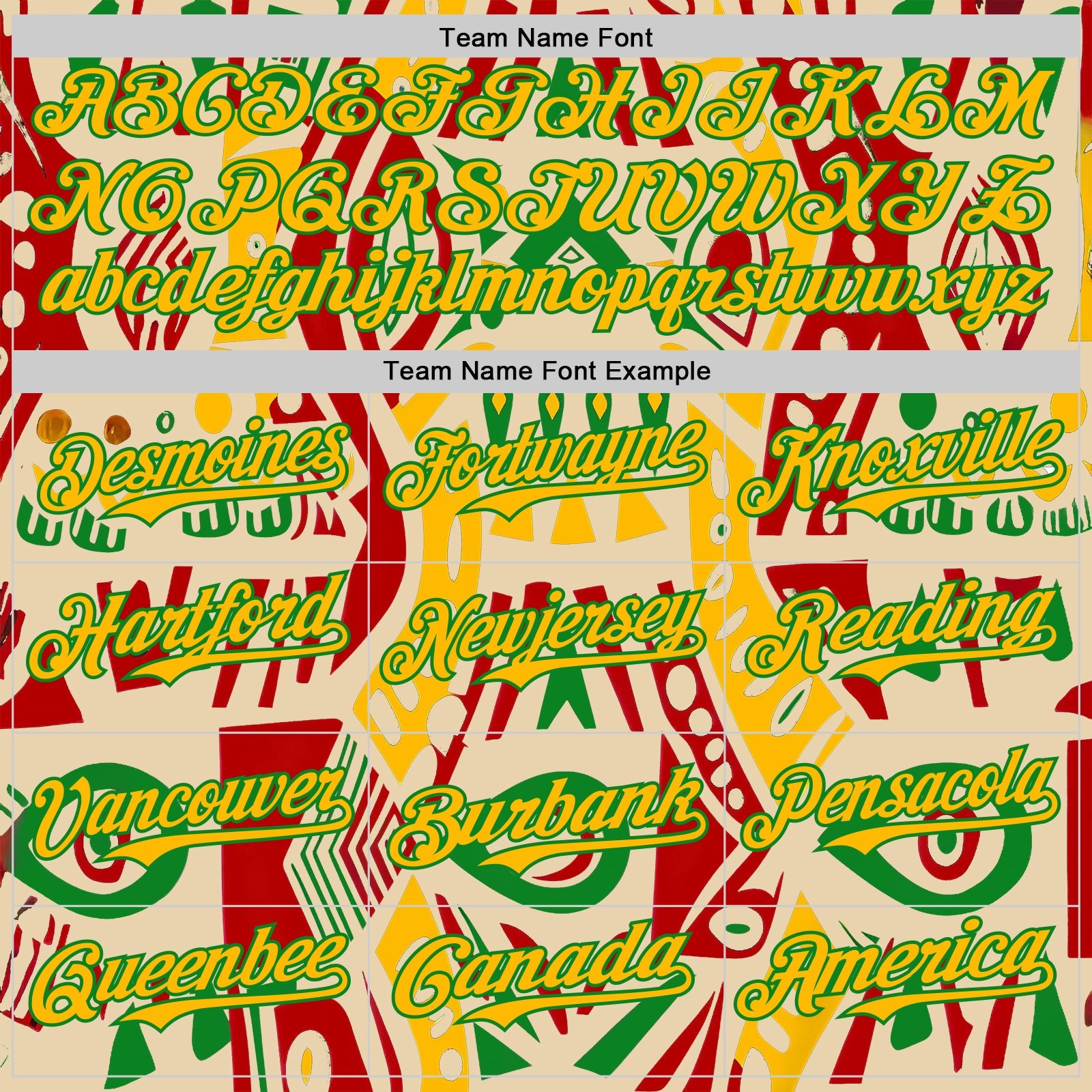 Custom City Cream Gold Red-Grass Green 3D Pattern Design Black History Month Africa Tribal Authentic Baseball Jersey