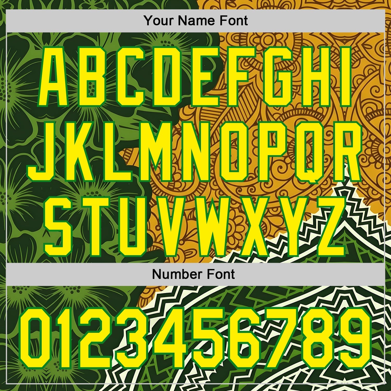 Custom Old Gold Light Yellow Grass Green Black-Red 3D Pattern Design Black History Month Africa Tribal Authentic Baseball Jersey