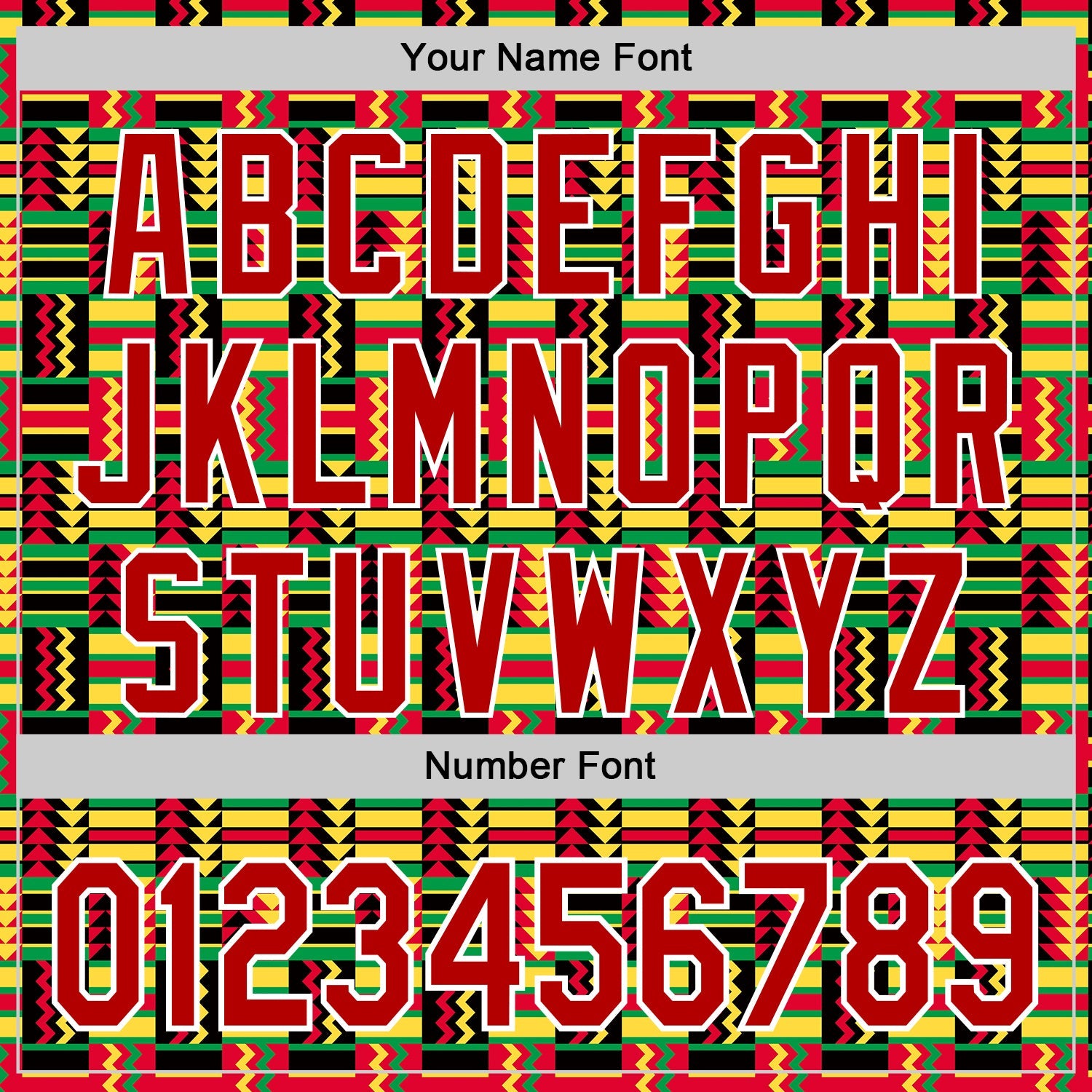 Custom Black Red Yellow Green-White 3D Pattern Design Black History Month African Ethnicity Style Abstract Geometric Authentic Baseball Jersey