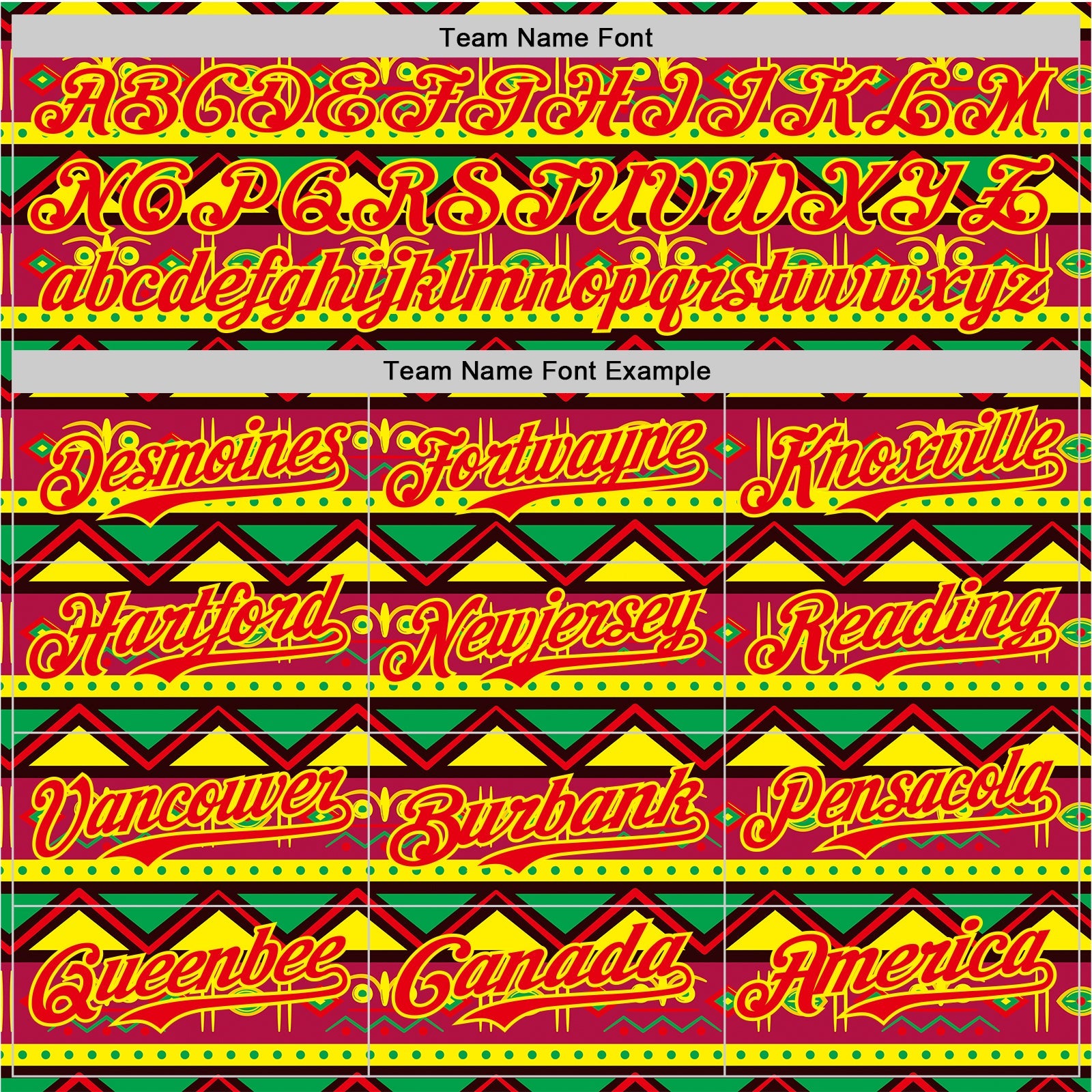 Custom Green Fire Red Light Yellow-Black 3D Pattern Design Black History Month African Ethnicity Style Abstract Geometric Authentic Baseball Jersey