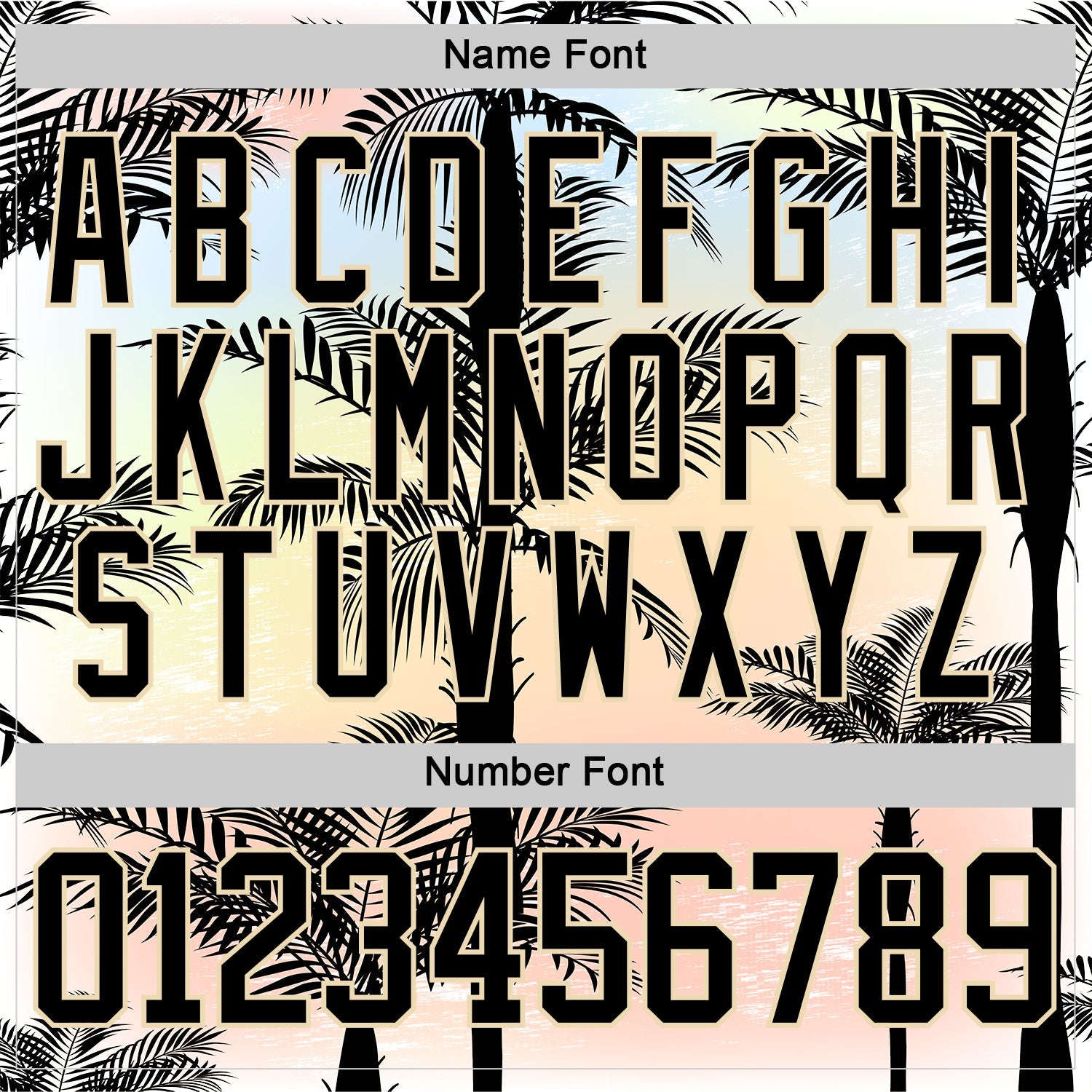 Custom Black Pink Cream-Silver 3D Pattern Gradient Hawaii Tropical Palm Trees Hockey Lace Neck Jersey