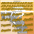 Custom Yellow Black-White Chicago Illinois Cityscape Landmark City Symbol Authentic Baseball Jersey