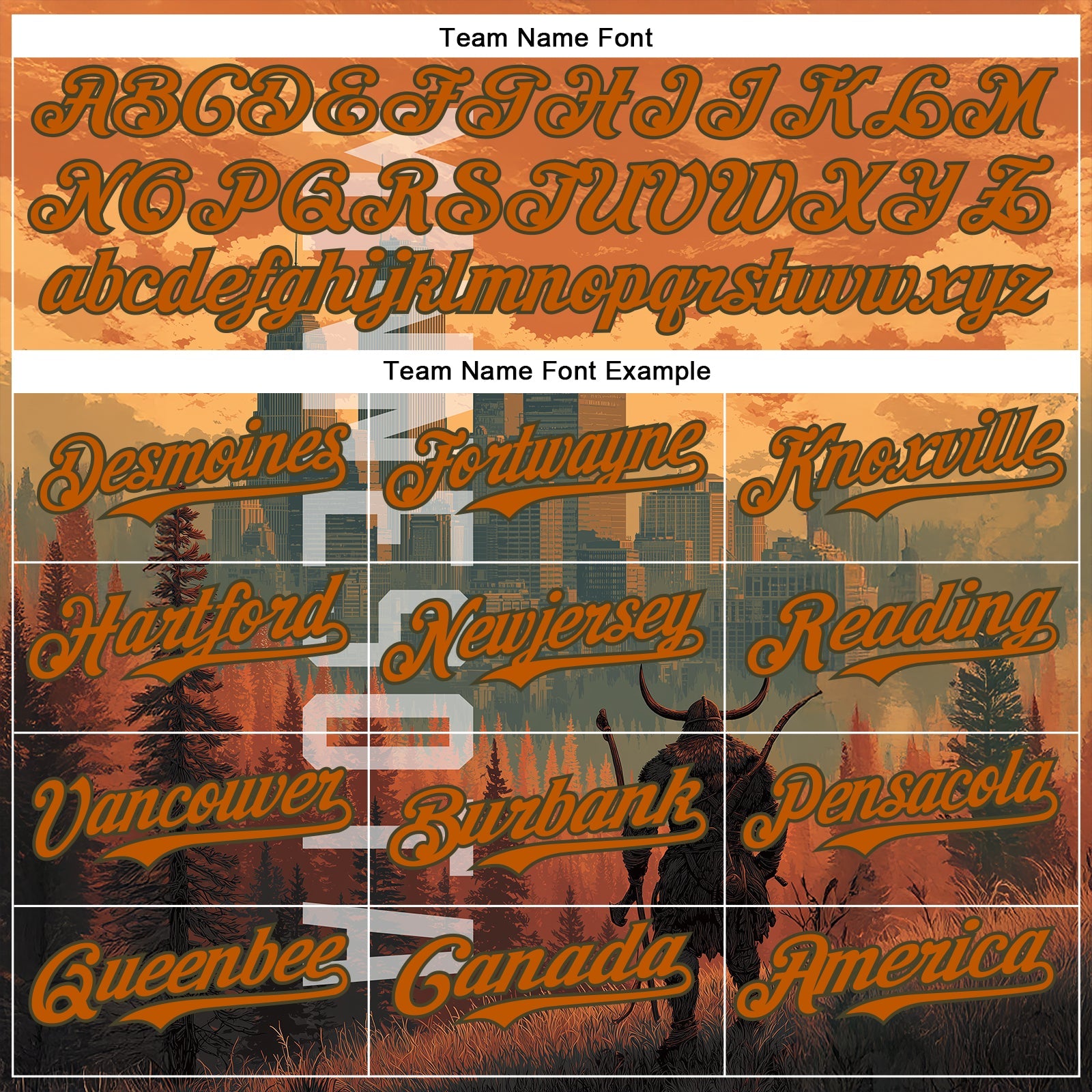 Custom Texas Orange Olive Minnesota Sunset Cityscape Vikings City Symbol Authentic Baseball Jersey