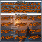 Custom Gray Texas Orange-Brown Minnesota Sunset Cityscape Vikings City Symbol Authentic Baseball Jersey