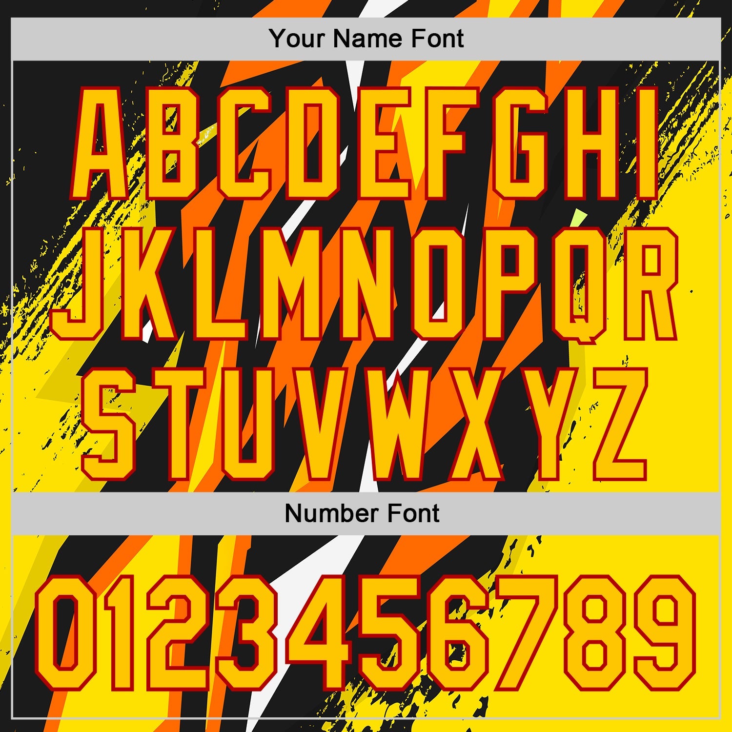 Custom Black Yellow Red Orange-White 3D Pattern Design Car Racing Formula Auto Motorsport Authentic Baseball Jersey