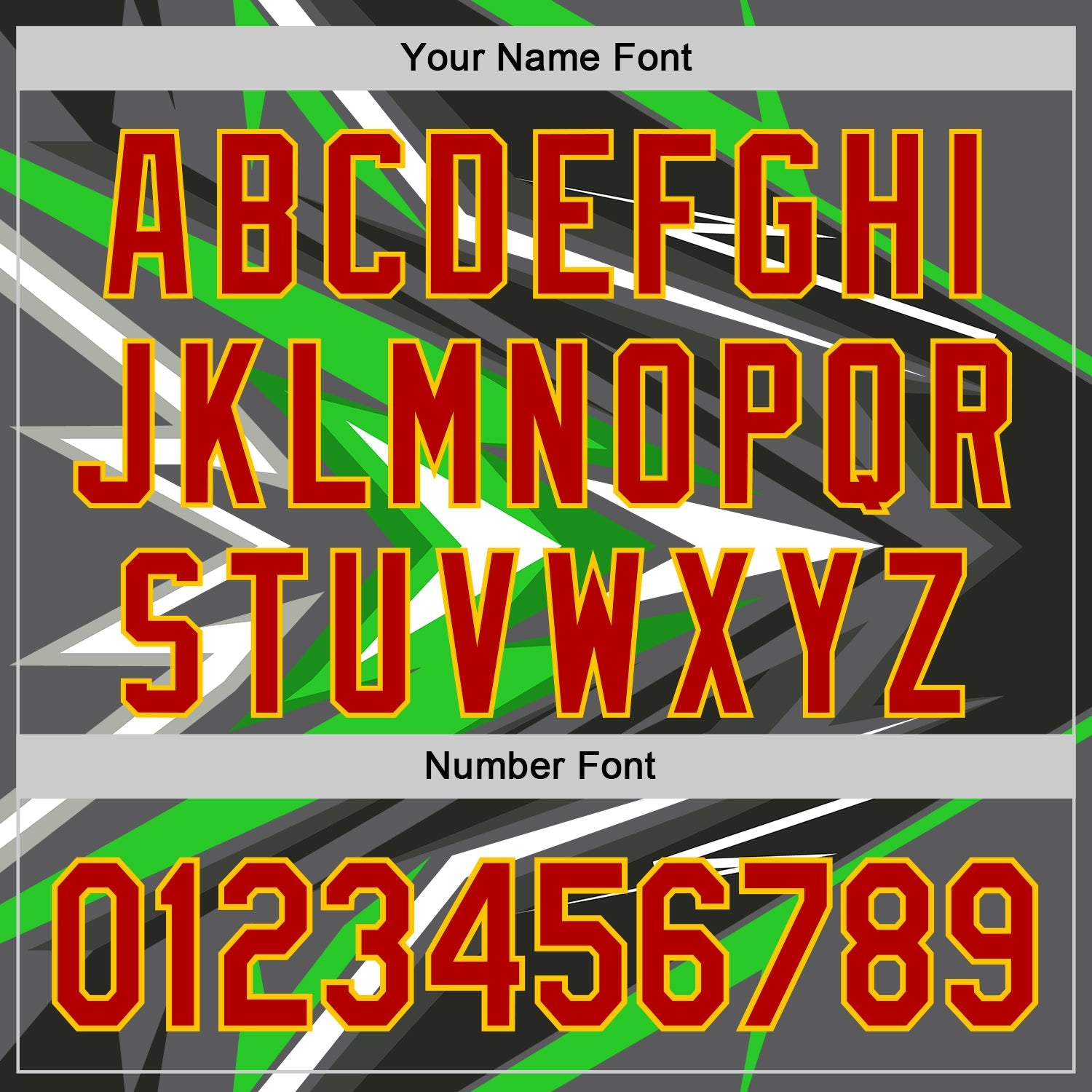 Custom Steel Gray Red Yellow Green-White 3D Pattern Design Car Racing Formula Auto Motorsport Authentic Baseball Jersey