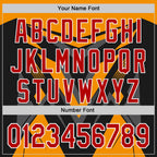 Custom Black Red White Bay Orange-Gray 3D Pattern Design Car Racing Formula Auto Motorsport Authentic Baseball Jersey