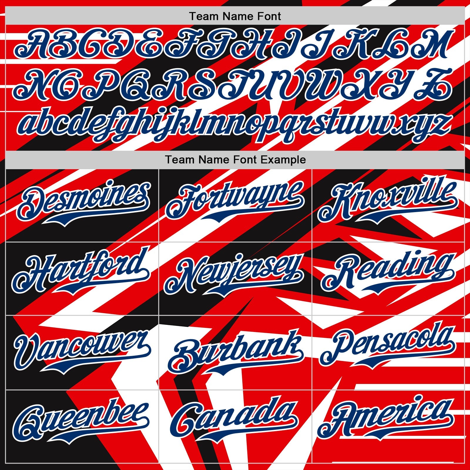 Custom Red USA Navy Blue White-Black 3D Pattern Design Car Racing Formula Auto Motorsport Authentic Baseball Jersey