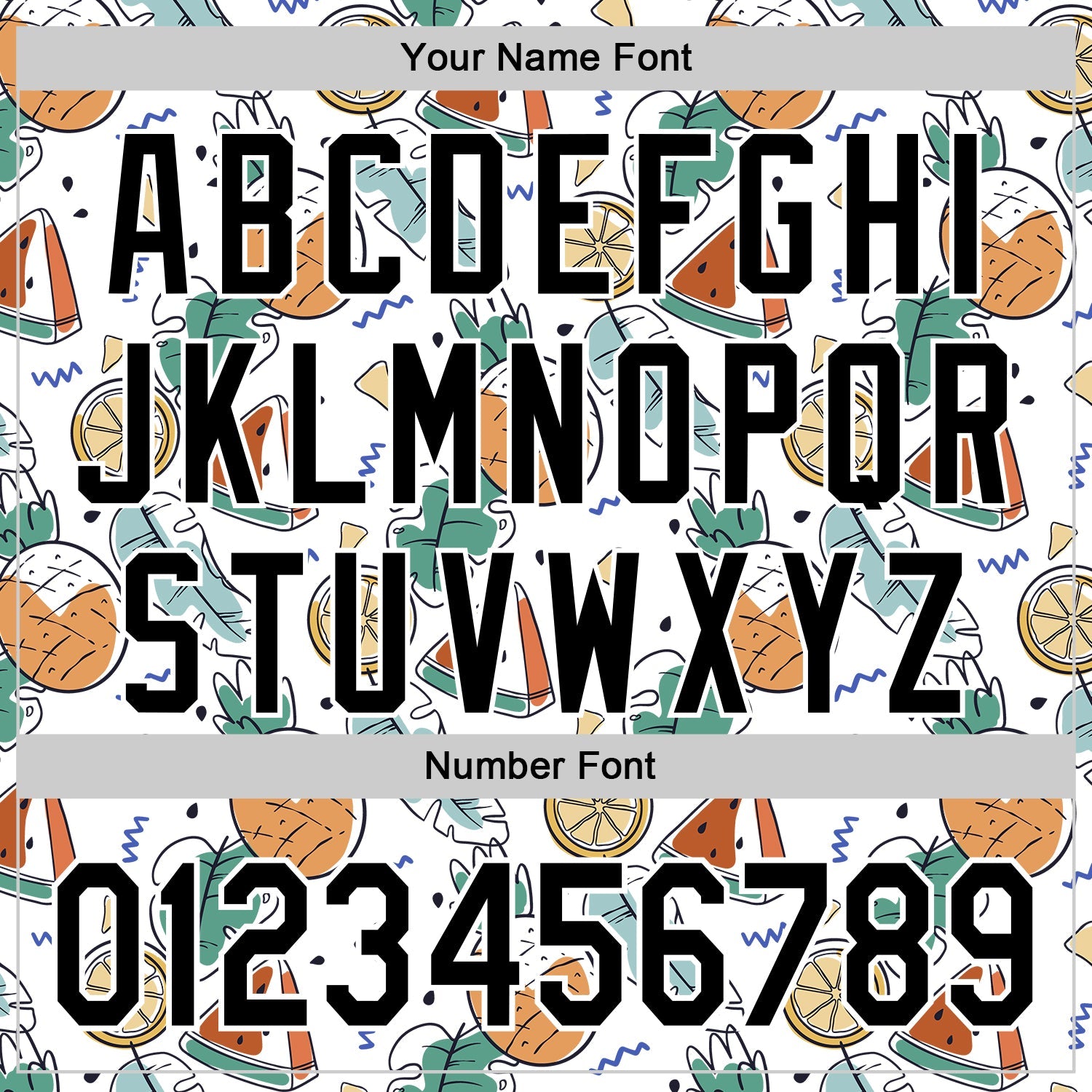 Custom White Black 3D Pattern Design Foodie Summer Fruits Authentic Baseball Jersey