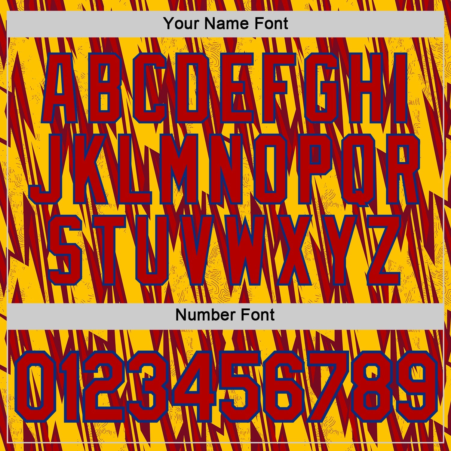 Custom Yellow Red-Royal Colombia Lightning Performance T-Shirt