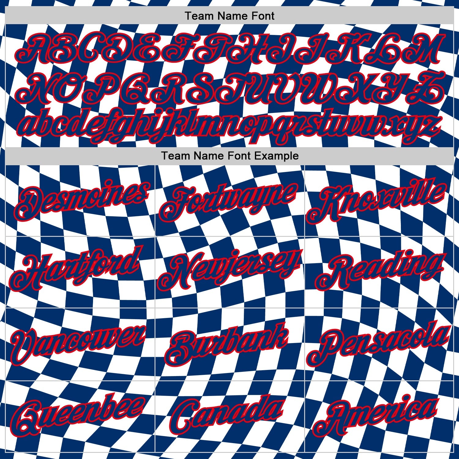 Custom White US Navy Blue Fire Red-Blue Croatia Plaid Performance T-Shirt