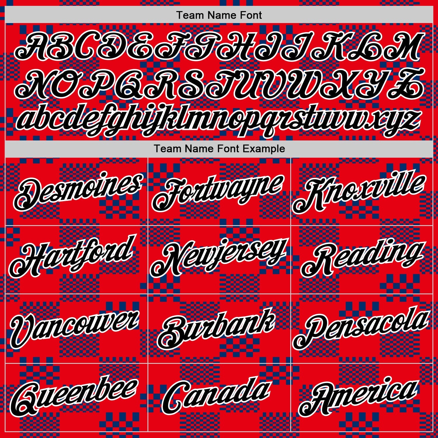 Custom Red Black White-Blue Croatia Plaid Performance T-Shirt