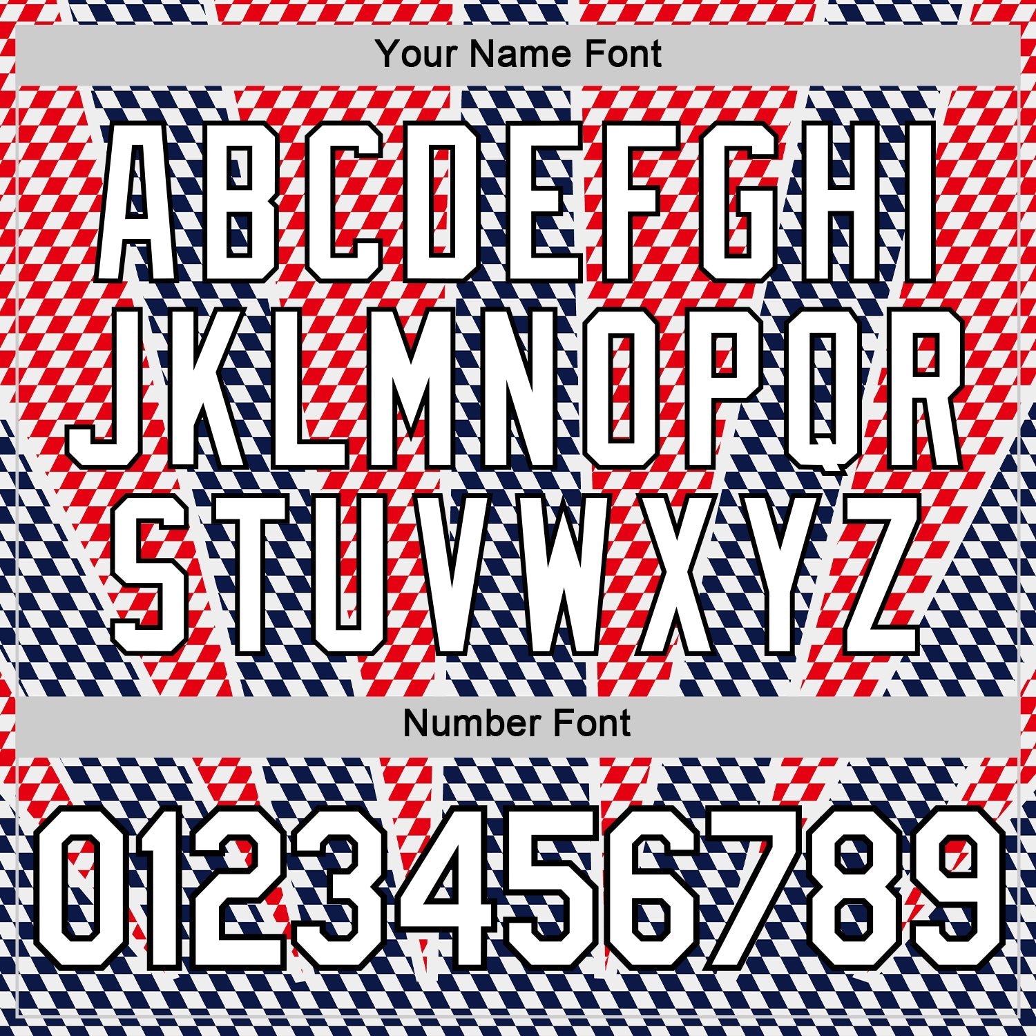 Custom White Black Red-Navy Croatia Plaid Performance T-Shirt