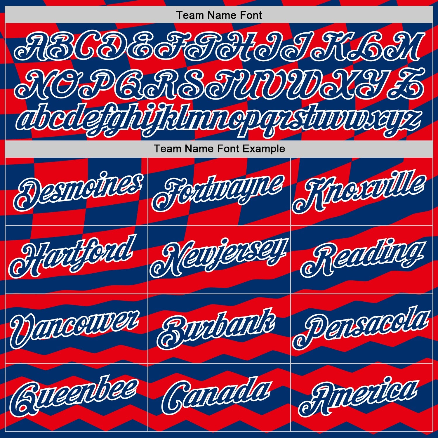 Custom Red US Navy Blue-White Croatia Geometric Performance T-Shirt