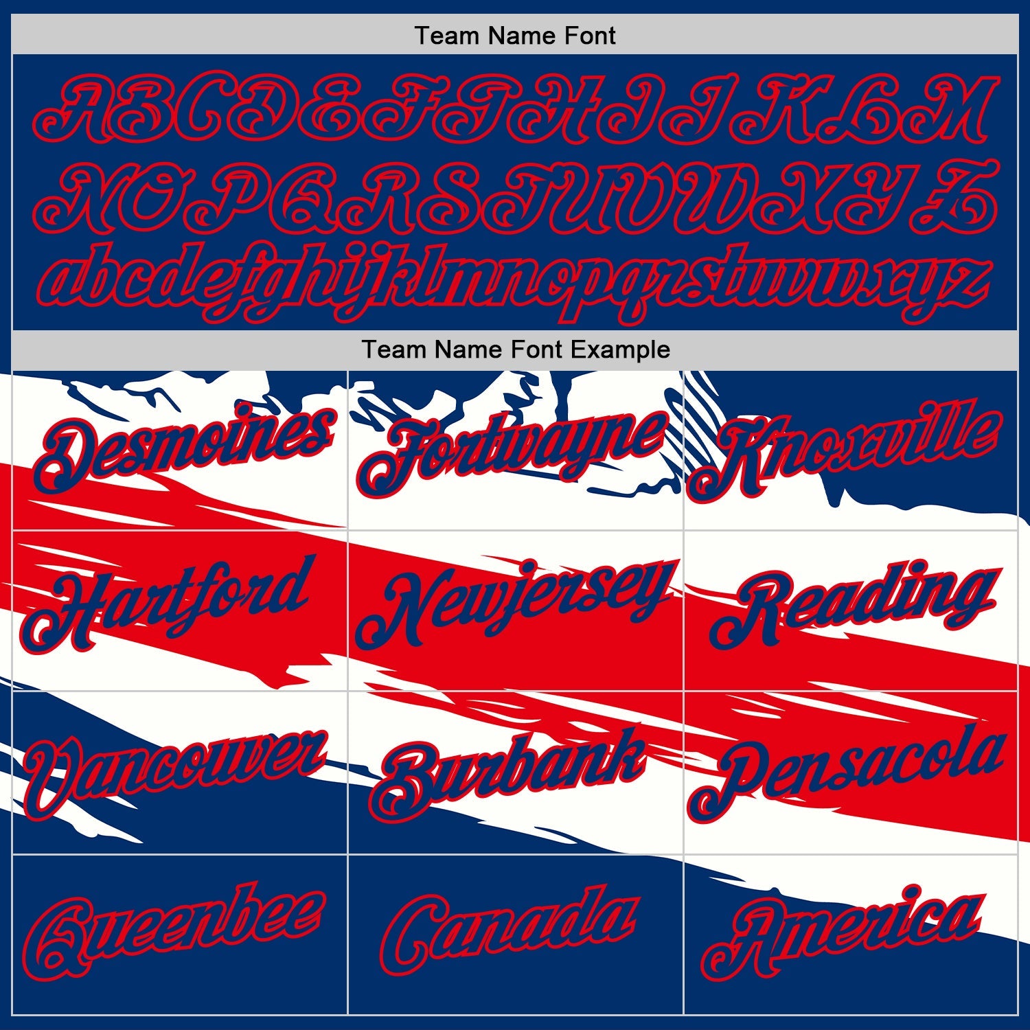 Custom US Navy Blue Fire Red-White Panama Performance T-Shirt