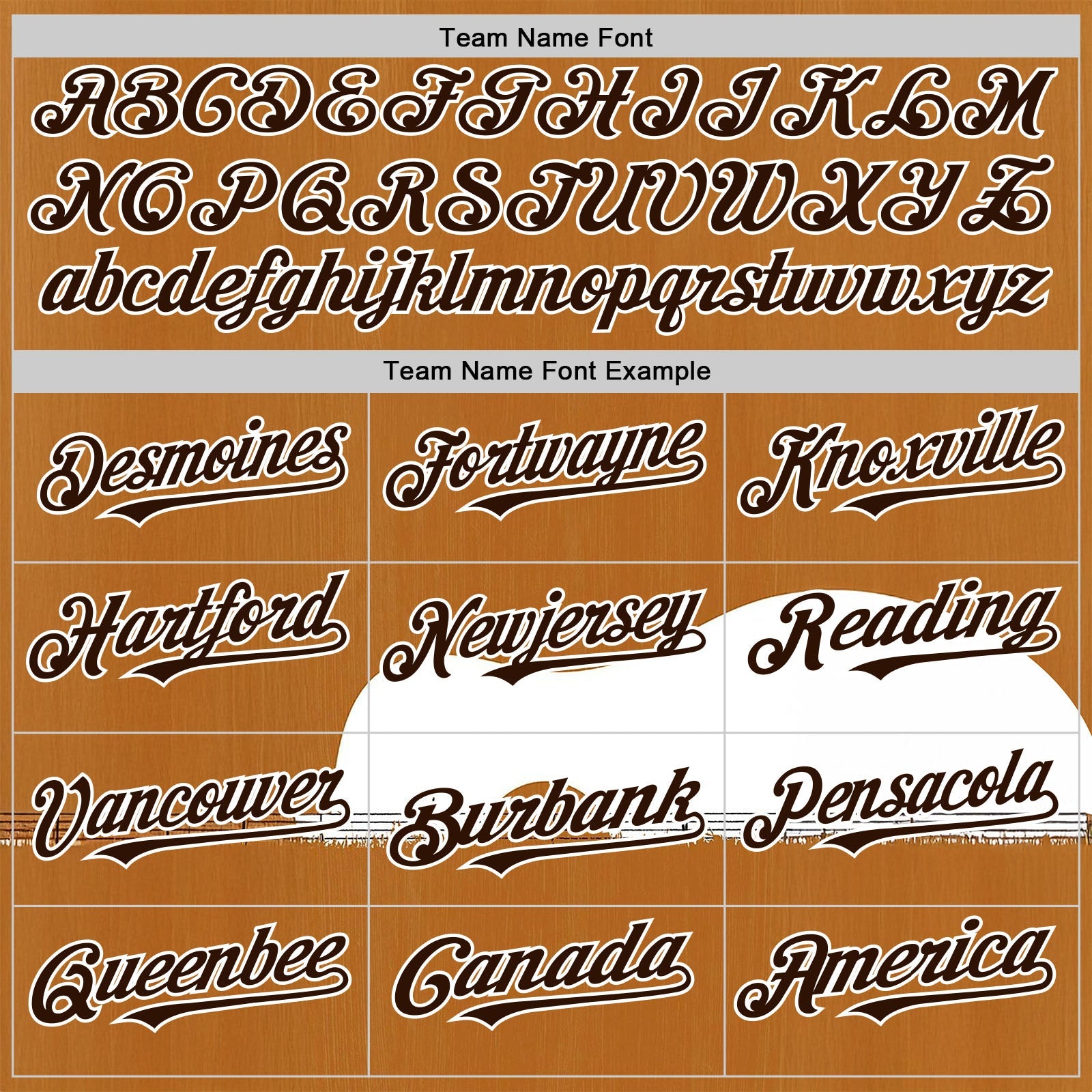 Custom Brown White Texas Guitar City Edition Authentic Baseball Jersey