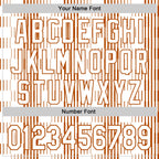 Custom White Texas Orange Texas Flag Stripe City Edition Authentic Baseball Jersey