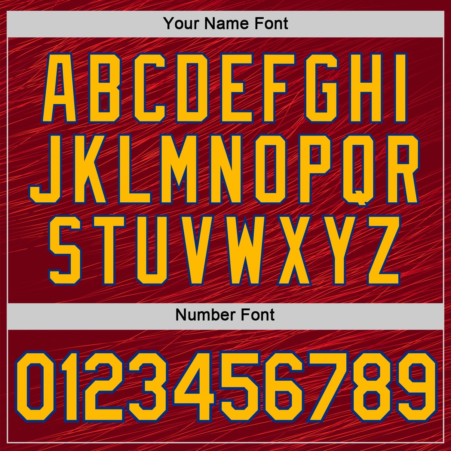 Custom Red Gold-Royal Spain Line Performance T-Shirt